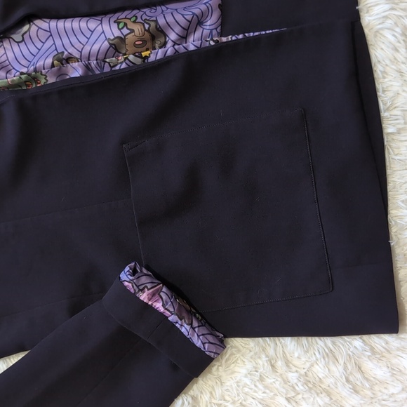 Blackmilk Pokemon Ghost Type Lined Dark Purple Blazer AUS 16 - Picture 7 of 14